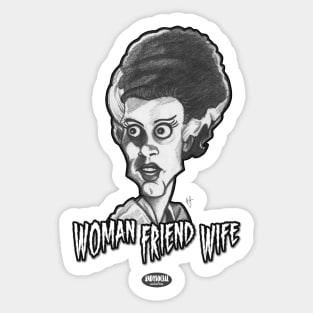 The Bride Of Frankenstein Sticker